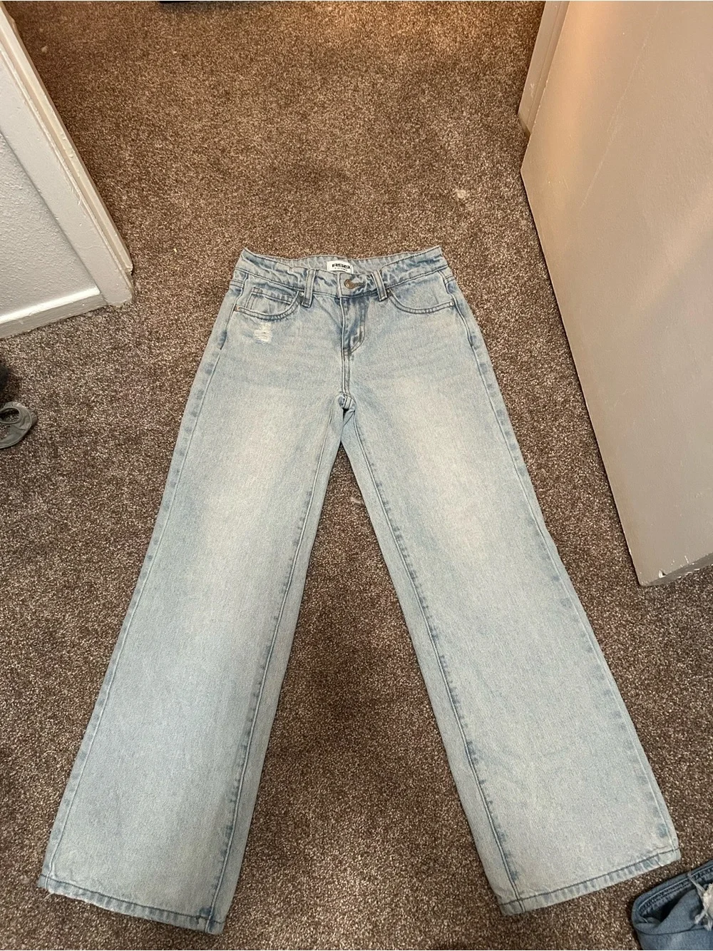 RSQ Light Blue Wide Leg Jeans